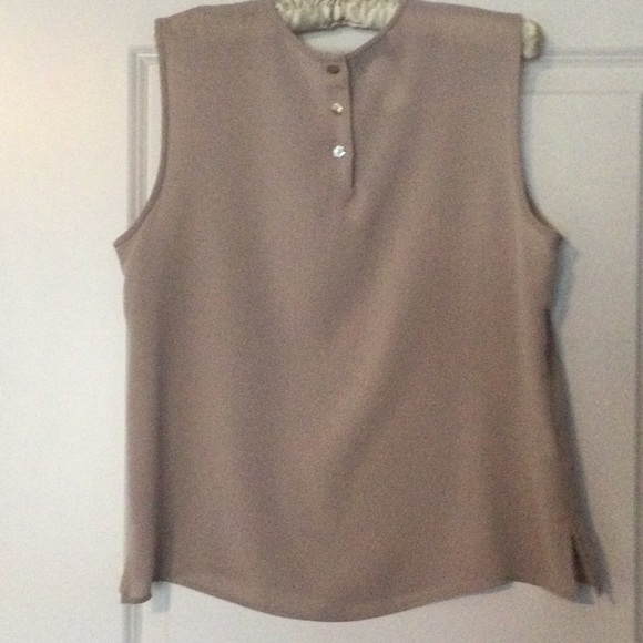 Sleeveless Top mauve color - Picture 2 of 4